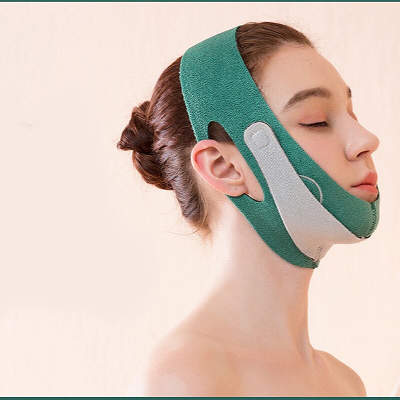 Il grafene mento sollevare Viso Maschera Viso ascensore Adesivi Fasciatura Maschera per Viso Ovale Viso Che Dimagrisce Cinghia anti cellulite Cinghia Della Cinghia