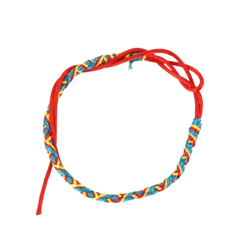 9 stücke Armbänder Brasilianische Draht Geflecht Handmade Ethnischen Bunten #4