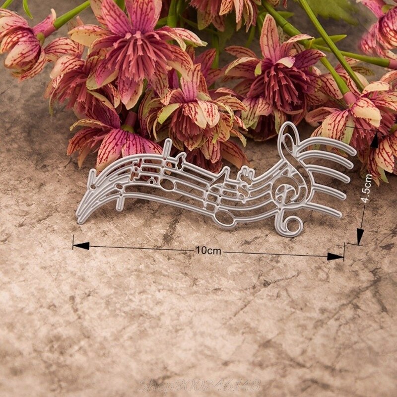 Musical Notes Cutting Dies Stencil DIY Scrapbooking Embossing Album Paper Craft Jy24 20