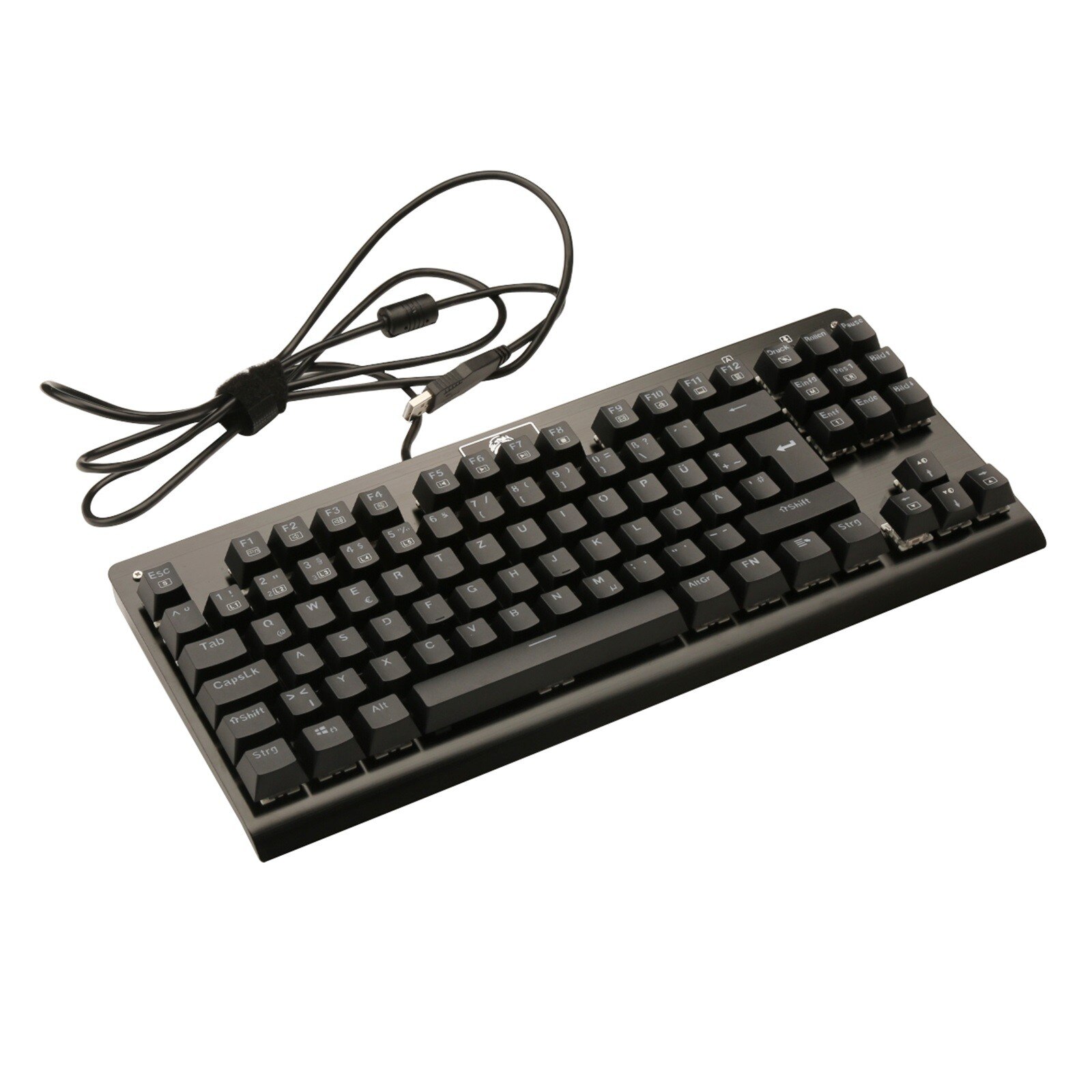 Z77 mechanical gaming keyboard 88-key German keyboard with RGB LED backlight 9 RGB backlight stylish Fast response speed durable