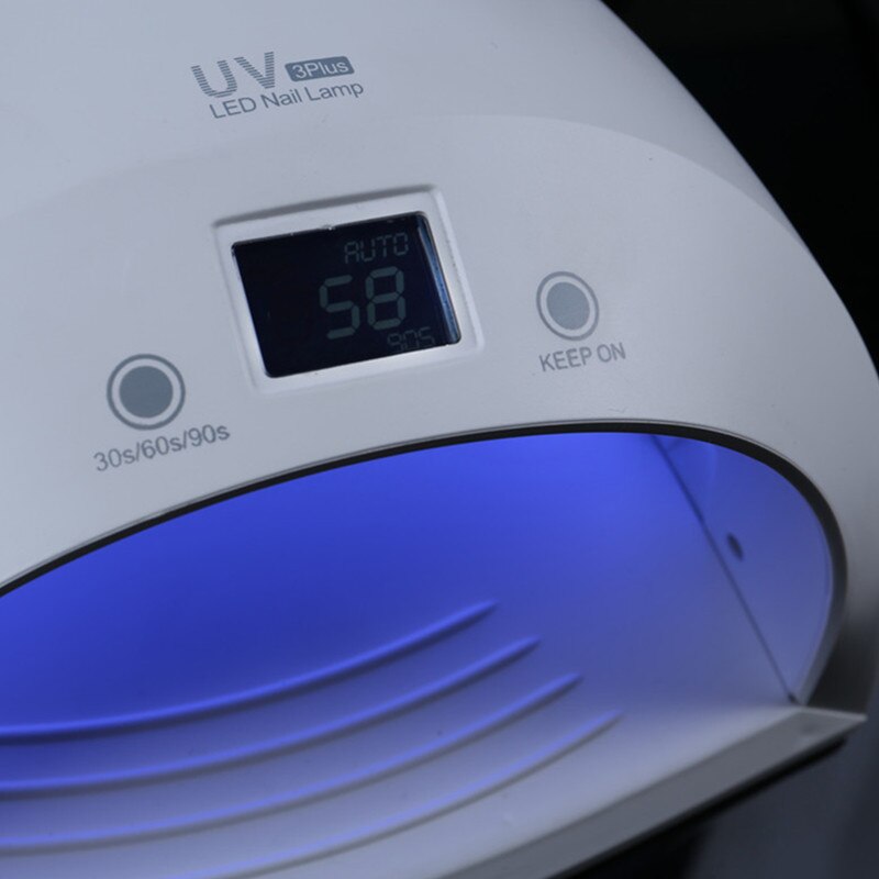 TFSCLOIN lámpara de uñas 60W secador de uñas UV LED Builder Gel barniz con 27 piezas LEDs rápido de la batería seca máquina de secado de uñas inalámbrica