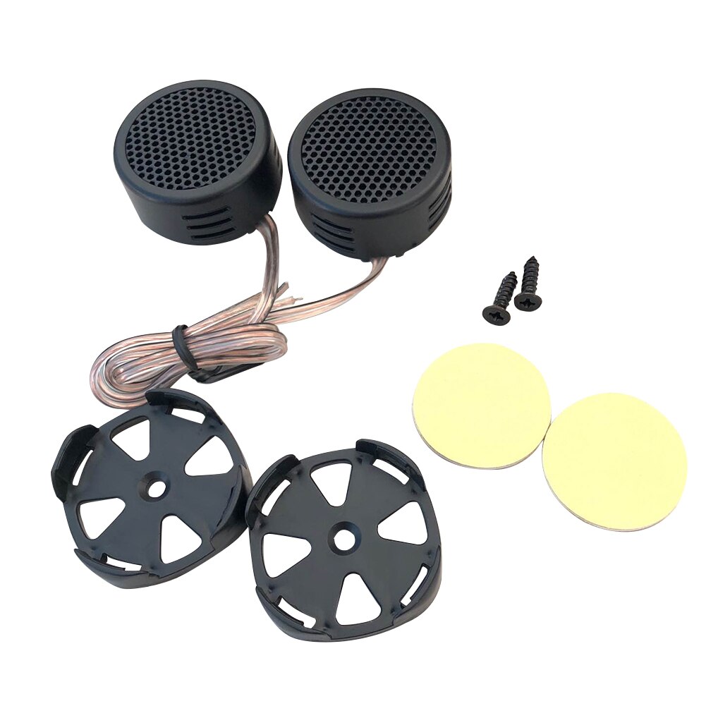 2 stücke Lautsprecher Auto Laute Lautsprecher Kuppel Hochtöner Auto HiFi Lautsprecher Fahrzeug Lautsprecher Auto Mini Energie Gebaut-in Frequenzweichen