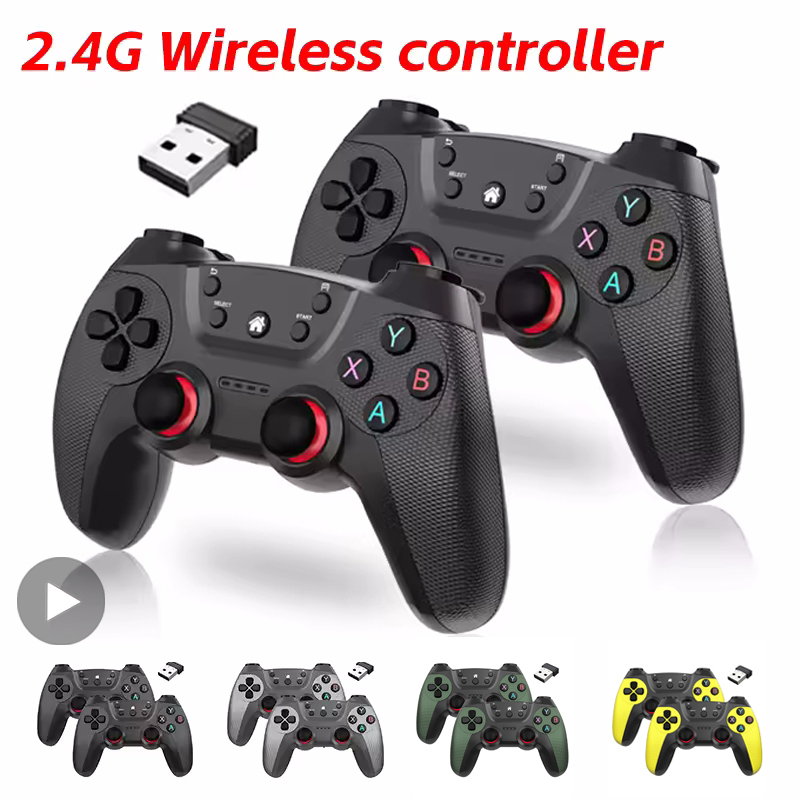 Controlador inalámbrico para teléfono móvil Android, PC, TV Box, Control de mando, almohadilla de videojuegos, Mando para videojuegos, Joystick para jugadores