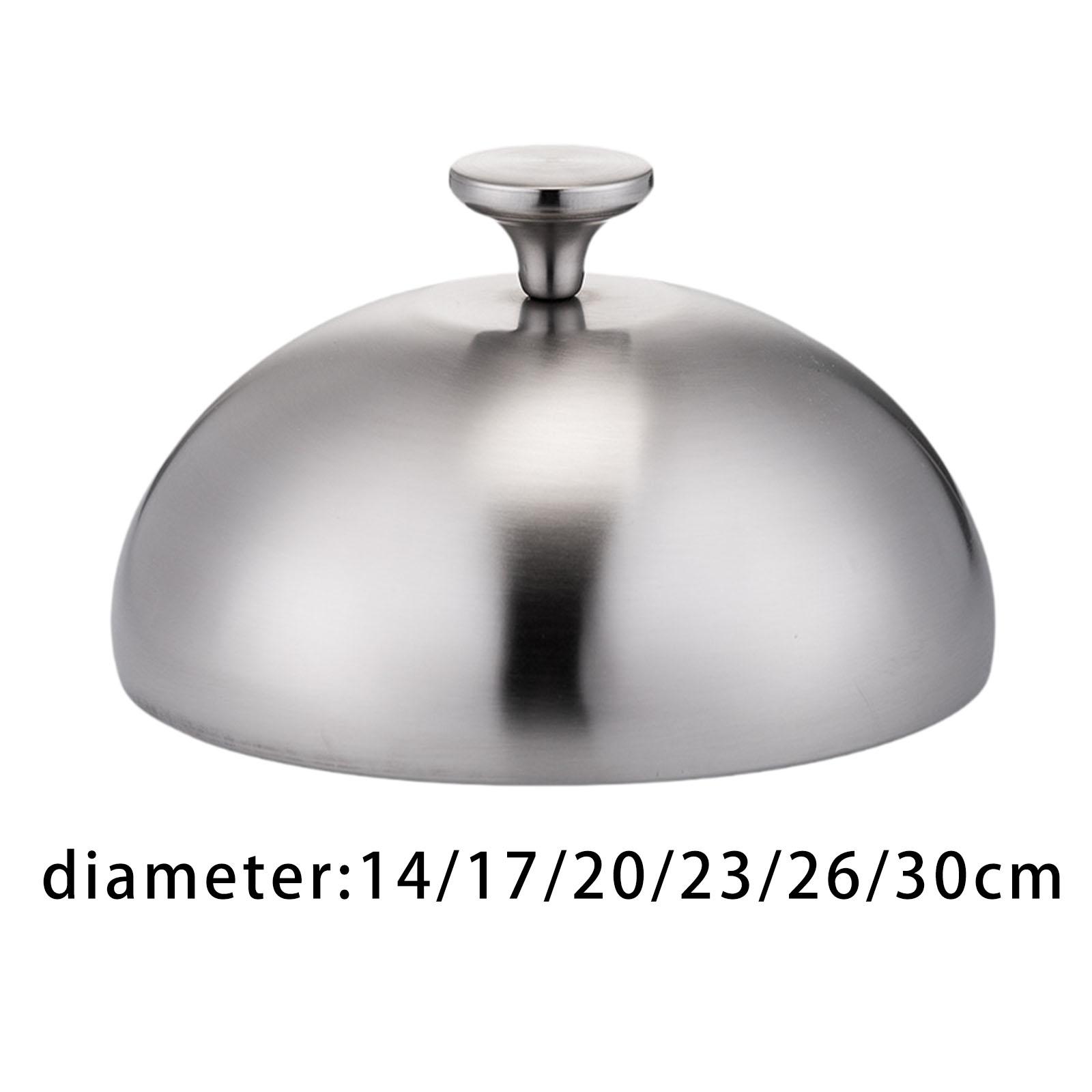 Burger Cover Universal Grilling Heavy Duty Stainless Steel Cheese Melting Cover for Teppanyaki Hamburger Steaming Outdoor BBQ