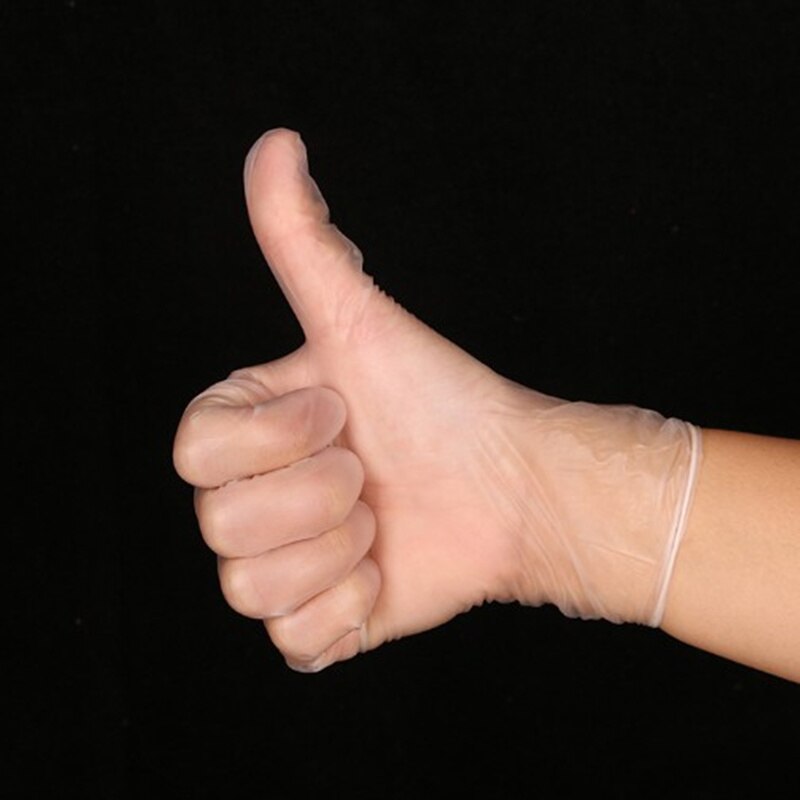 Guantes de limpieza para la cocina, de látex y vinilo, multiusos, desechables, para lavar platos, para el hogar, 10 pares