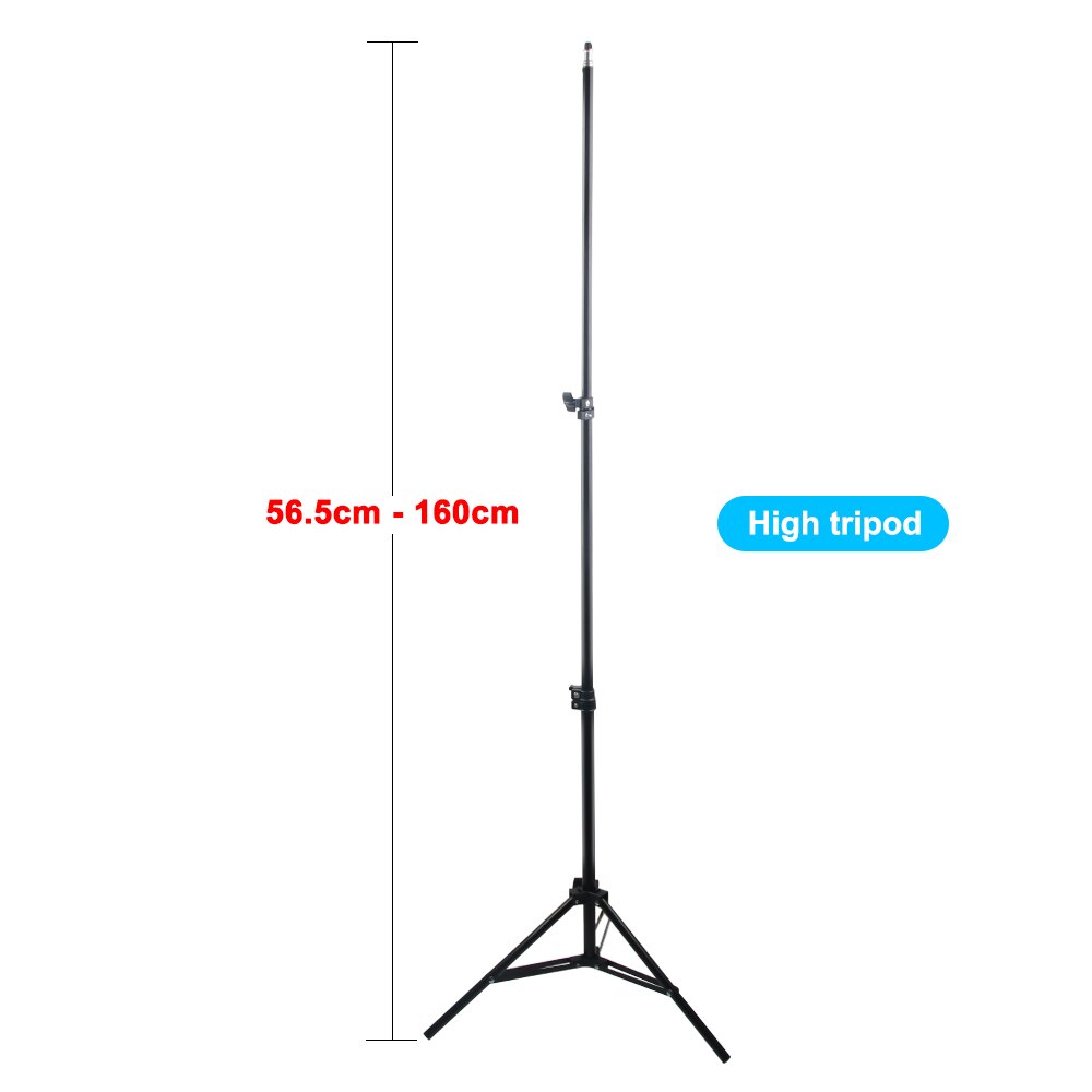 110 160cm Photography Tripod Tray Adjustable Projector Bracket Light Stand Mount Tripods for Xiaomi Smartphone Camera Laptop: 56.5-160cm