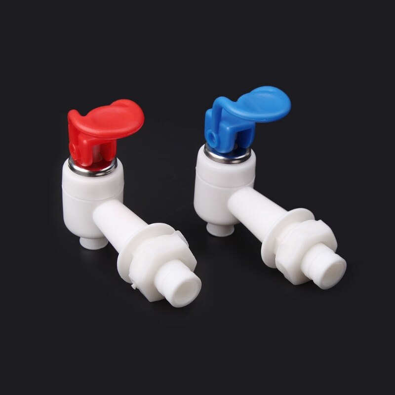 2 Pcs Universal Size Push Plastic Type Faucet Tap Water Dispenser Replacement