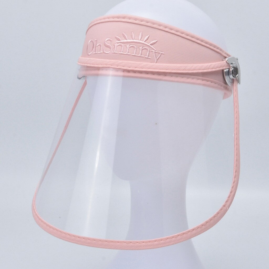 # H30 neutral Anti-spucken Schutzhülle Baseball Hütte Sonnenschutz Kappe transparent Bildschirm Baseball Kappen Für Frauen Männer