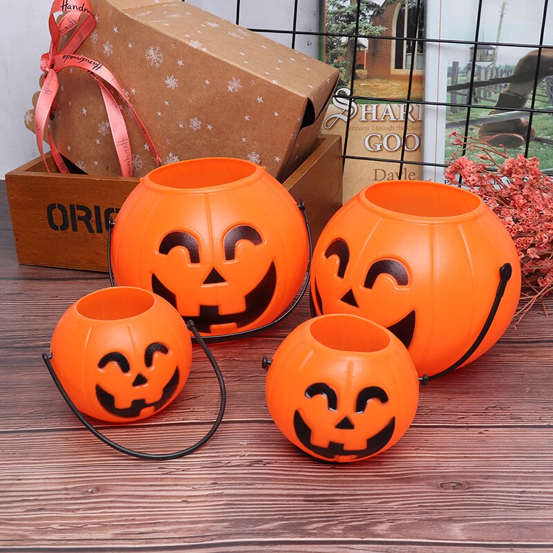 Halloween gresskar godteri holder bøtte kurv bøtte fest dekor