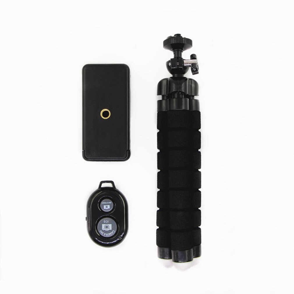 Phone Tripod Portable And Flexible Tripod With Wireless Remote And Universal Clip Cell Phone Tripod Stand For Video Recording