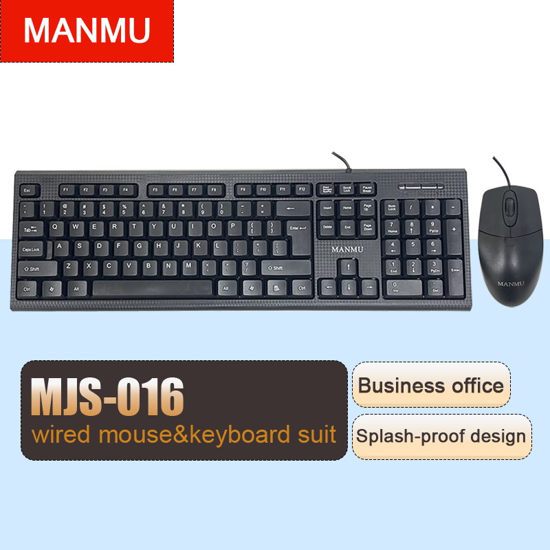 Manmu usb wired gaming keyboard and mouse, mouse keyboard, office keyboard and mouse combo