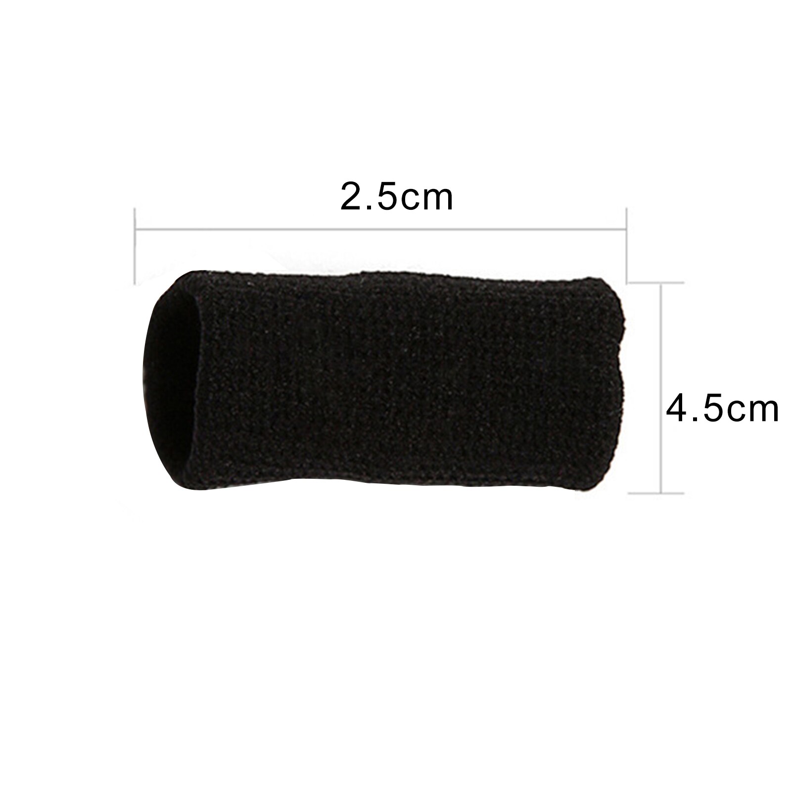 Protectores de dedos para baloncesto al aire libre, protectores de dedo elásticos y transpirables para artritis, voleibol, 5/10 Uds.