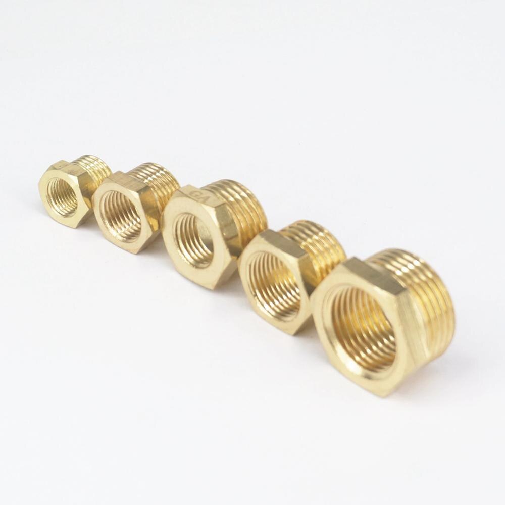 1/4 "3/8" 1/2 "BSP M10 M14 M16 M20 femelle-mâle en laiton réducteur réducteur adaptateur raccord gaz Air eau carburant