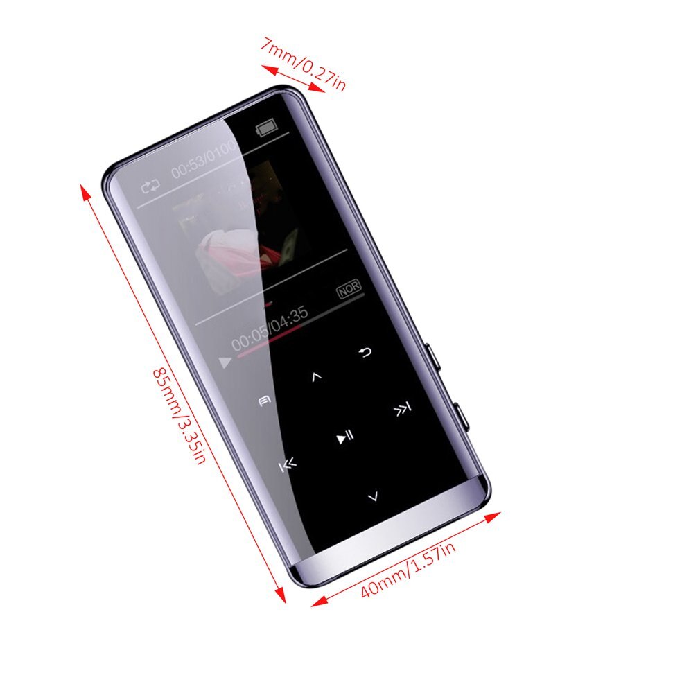 Bluetooth-lautsprecher mit  mp3 playern, hifi-sport- und musikfunktion, fm-radio, recorder, otg-unterstützung und walkman-funktion.