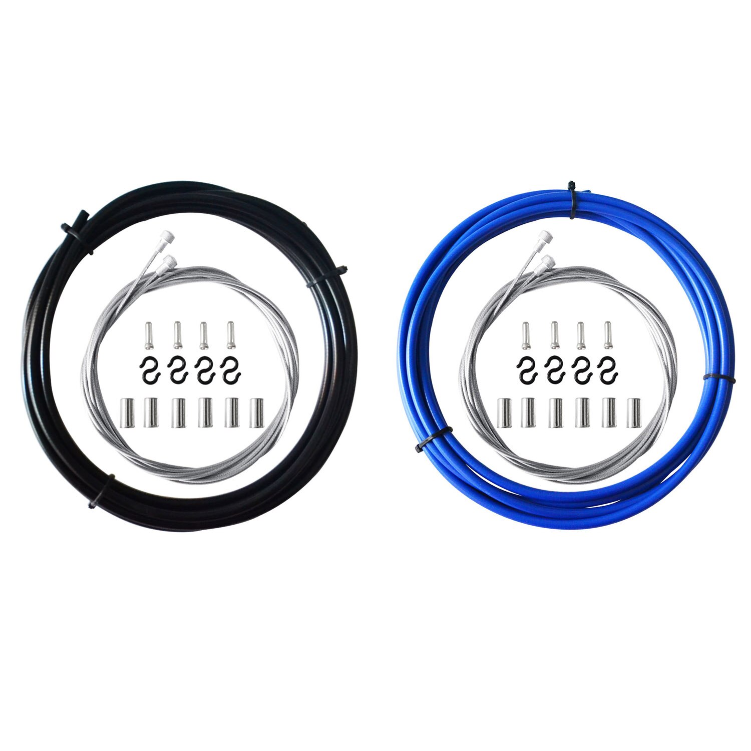 Mountain Bike Brake Brake Cable Cable Wire and Cable End Crimps Kit