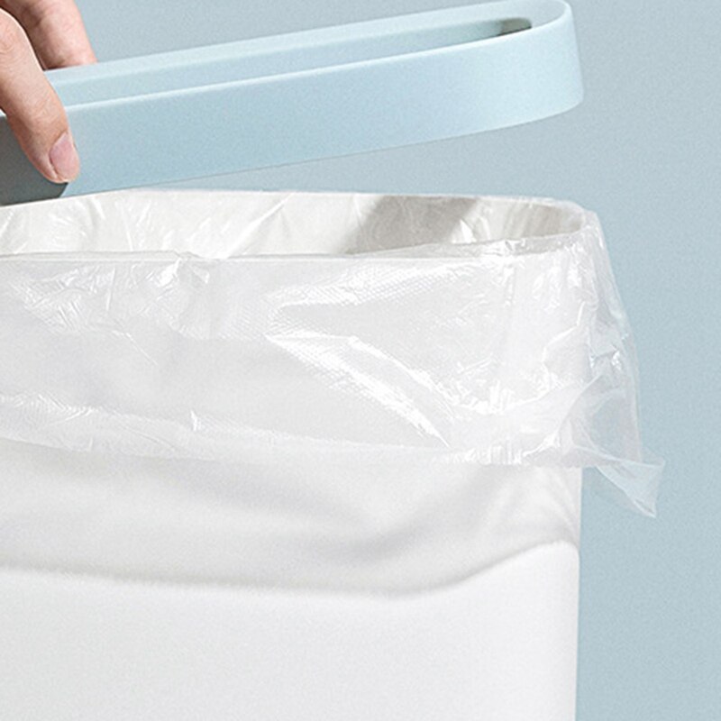 Kitchen Smart Trash Can Bathroom Plastic Trash Can Narrow