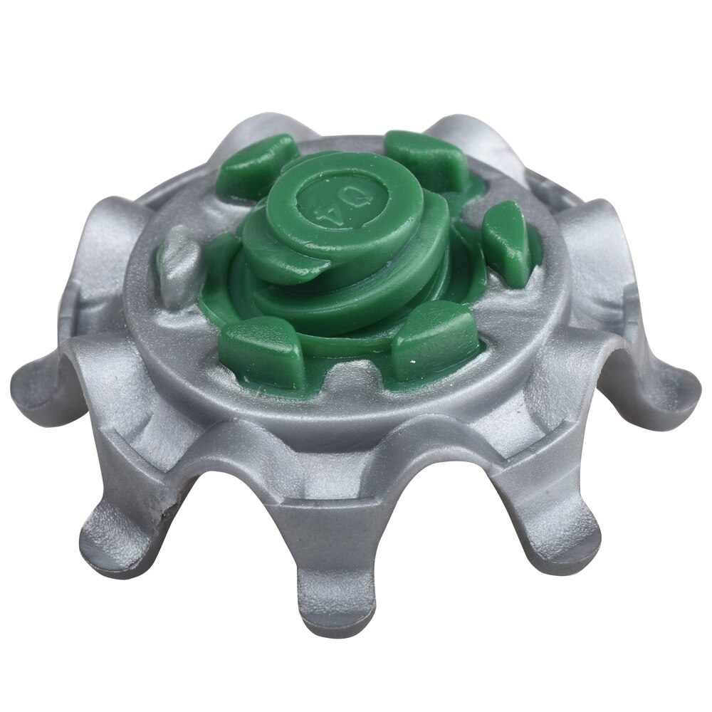 14 pcs Golf schoenen soft Spikes Pins 1/4 Turn Fast Twist Schoen Spikes Vervanging Set golf training aids: 14Pcs Green