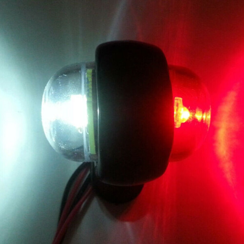 Lastbil sidemarkeringslys trailer 2- led universal 4 stk blink baglygter