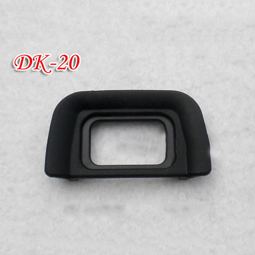 DK-20 preto de borracha eyecup visor ocular, para nikon câmera dslr d50 d60 d70 d70s d3000 d3100 d5100 d5200