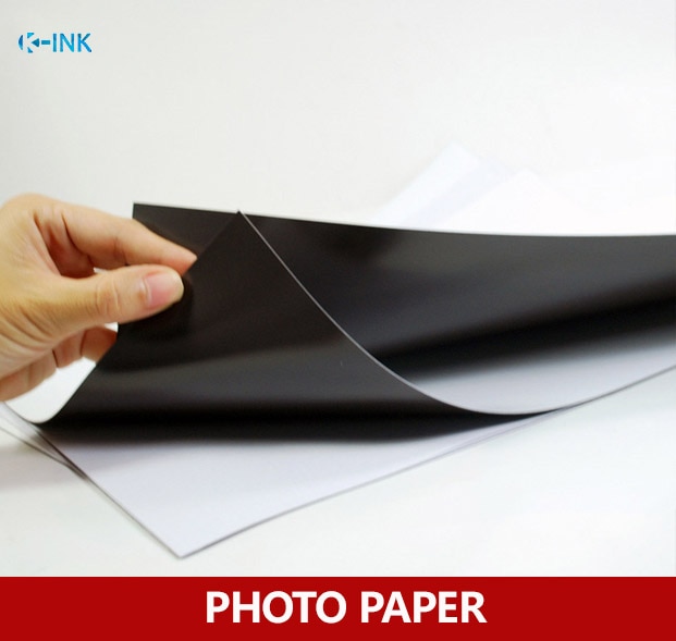 Papel fotográfico magnético A4, papel magnético de inyección de tinta mate, 5 unidades/lote