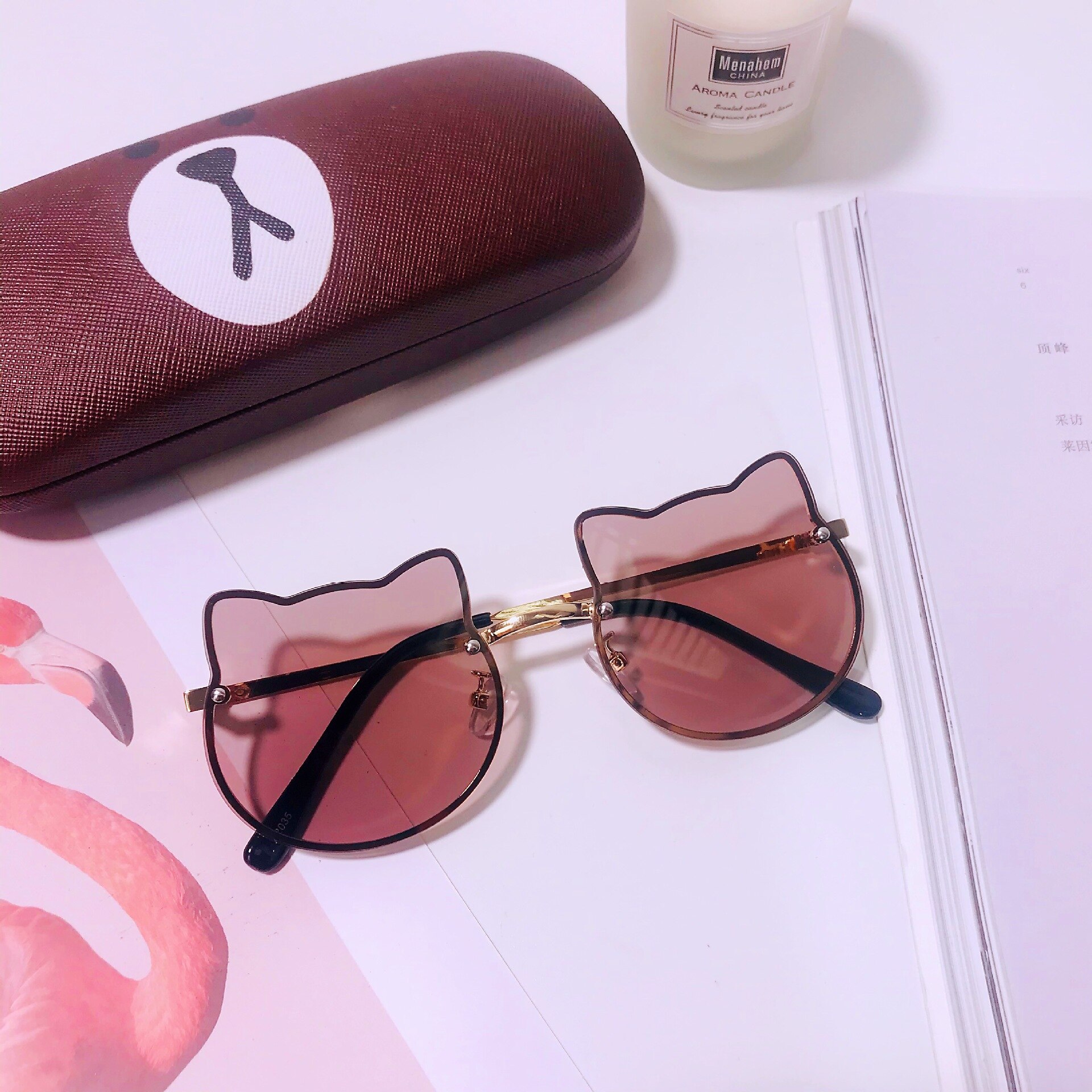 Kt stelløse børn baby solbriller børne solbriller kt børn solbriller pige solbriller: Grøn