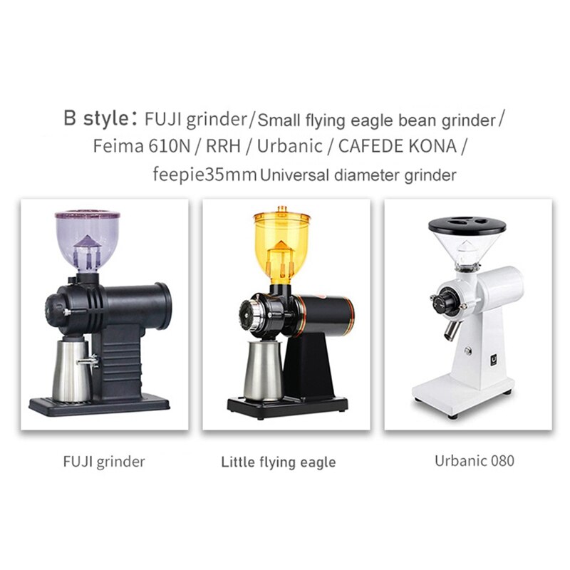 Koffieboon Molen Blazen Bean Bin Grinder Hopper Voor Huishoudelijke Koffie Schoonmaken Accessoires Tool