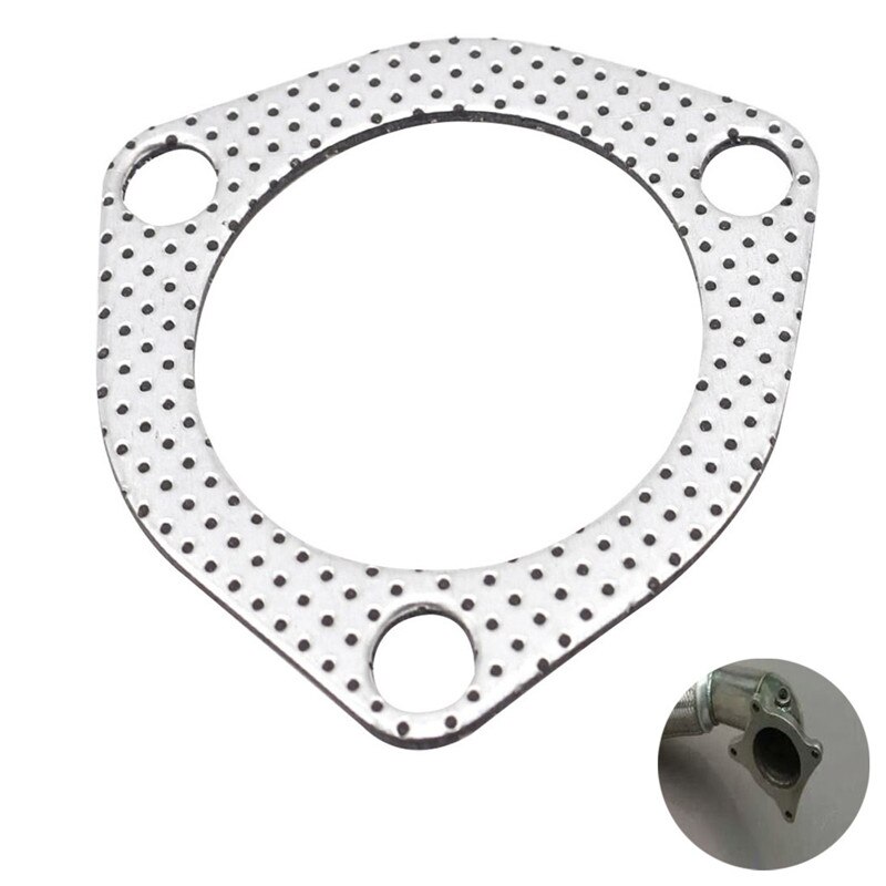 CARPRIE Exhaust Gasket 2.5 Inch Inch Decat Pipe Exhaust Gasket metal Seal Gasket Parts &amp; Accessories je4: Default Title