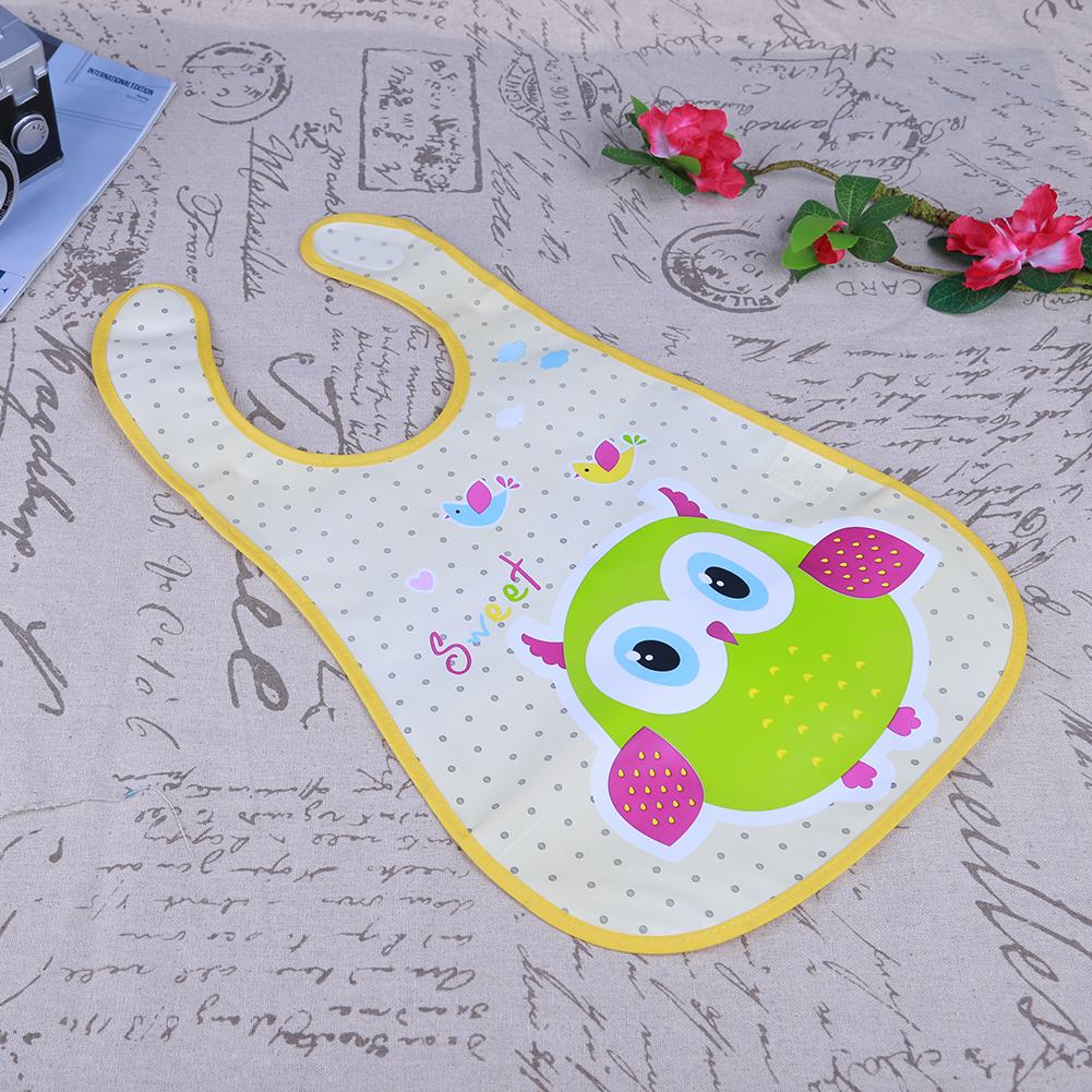 Cute Cartoon Baby Kids Bibs Waterproof Saliva Towel Feeding Bandana Apron