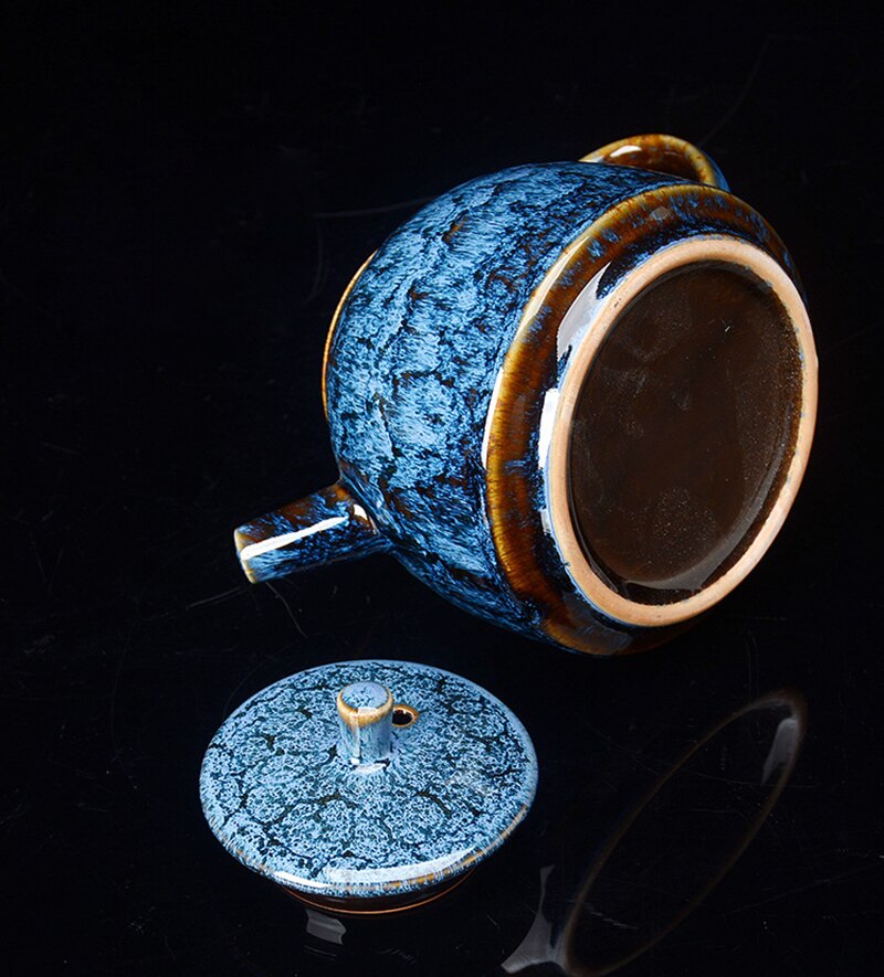 Tetera de cerámica de 300ML, exquisita tetera de cerámica de Kung Fu, tetera de té, tetera de porcelana, tetera tradicional china