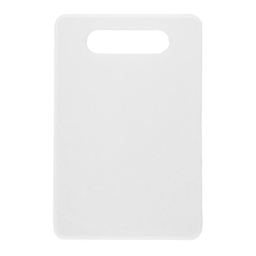 Non Slip Kunststof Hakblok Mat Groente Fruit Snijplank Keuken Tool Voedsel Slice Cut Hakblok Keuken Gereedschap: white