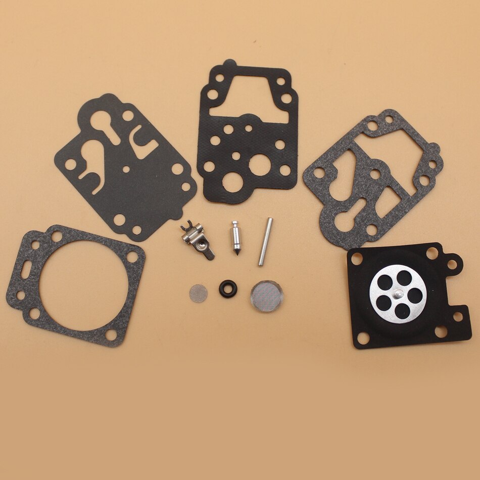 2Pcs/lot Carb Rebuild Kit For Walbro K10-WYC WYC-7-1 WYC-8-1 WYC-9-1 Carburetor Repair Overhaul Kit
