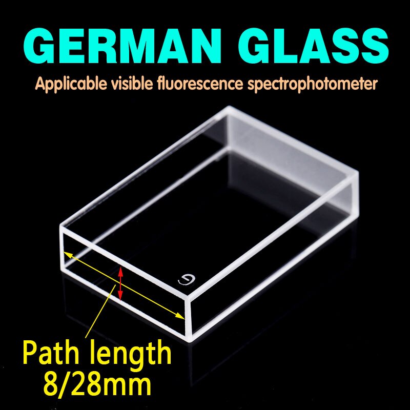 Glass fluorescent cuvette cell （9ml）