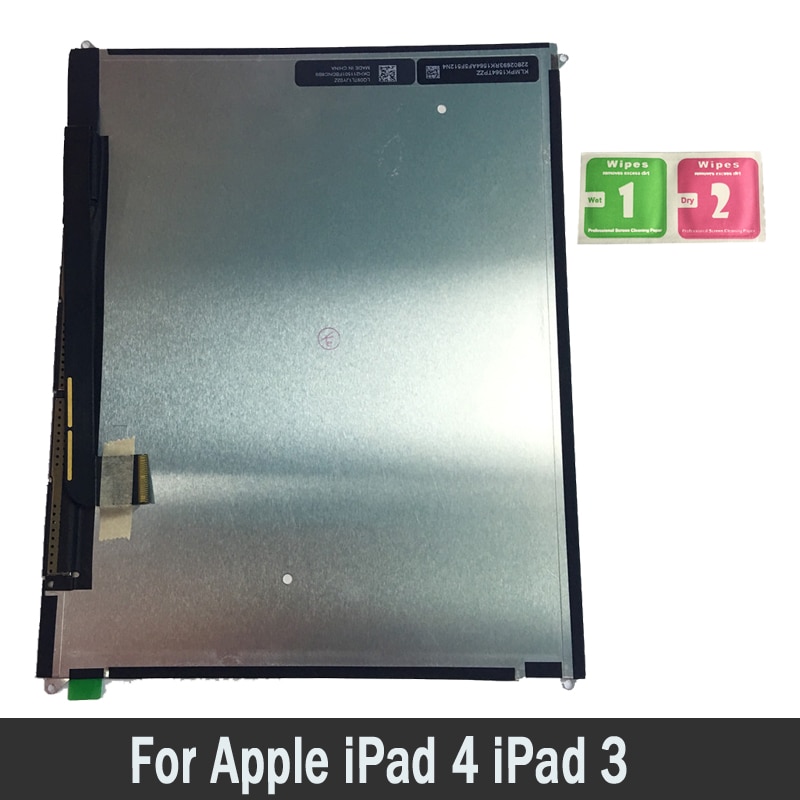 Tablet LCD Voor Apple iPad 3 4 iPad 4 3 Lcd Display Touch Screen Digitizer Sensoren Vergadering Panel Vervanging onderdelen