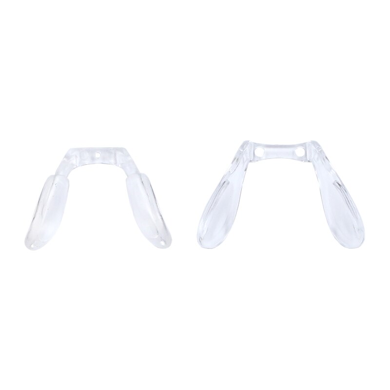 Brillen Zadel Brug Bril Brug Riem Neus Pads Zachte Siliconen Anti-Slip Nosepads Schroef-In Bril Neus stuk
