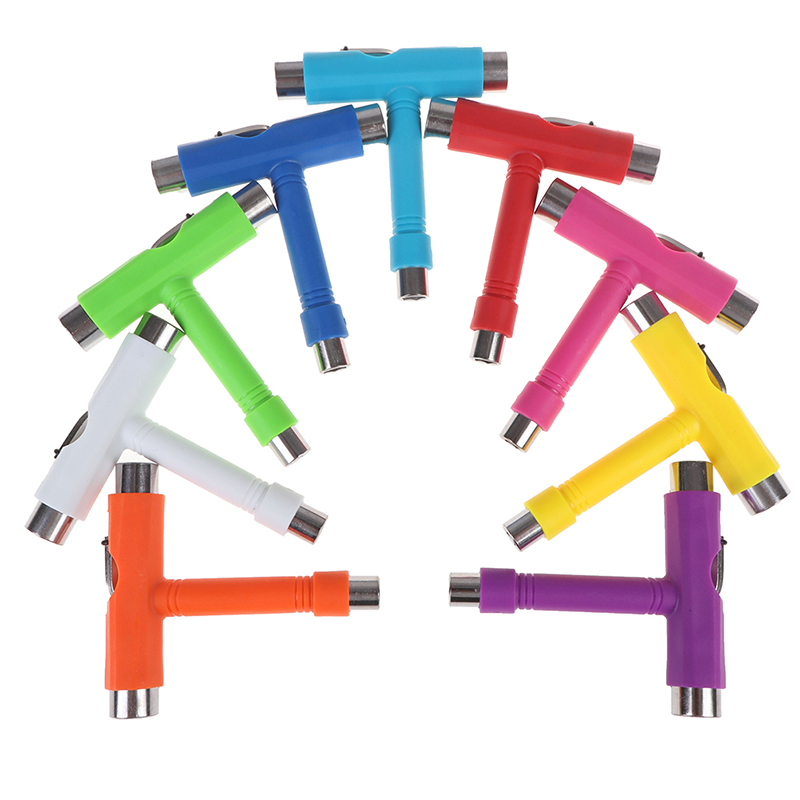 T-typ skateboard verktyg skruvmejsel socket skate t-tool spark scooter verktyg