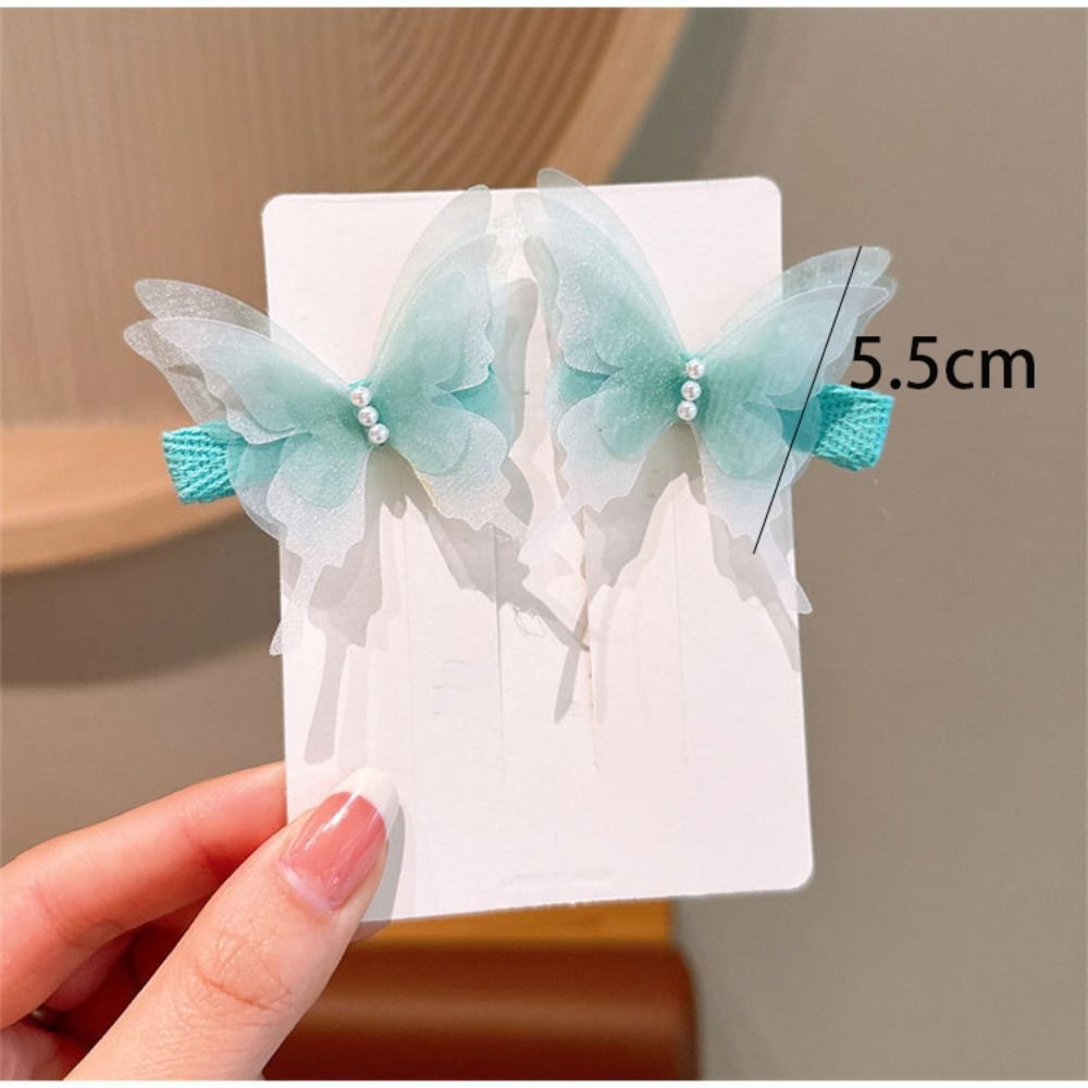 Horquilla de para niña, tocado de joyería, , tocado para mujer, accesorios para el cabello con forma de mariposa para el sudor