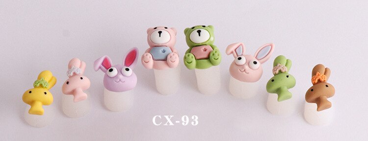 8pcs/lot Nail Silicone Finger Separator Japanese Fudge Manicure Pedicure Separator Nail Toe Separator Straighteners Care Tool: CX-93