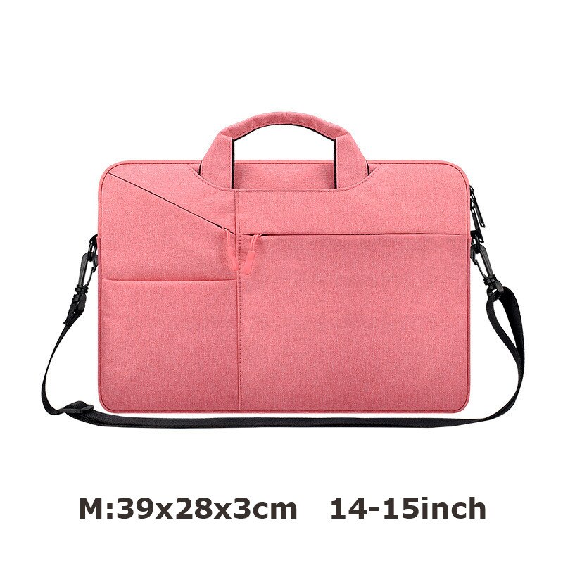 Wodoodporna torba na laptopa kobiety mężczyźni 13.3 15.6 16 cal Case dla Macbook Air Pro torby dla Xiaomi Acer Notebook ziper rękawem pokrywa: 2-M