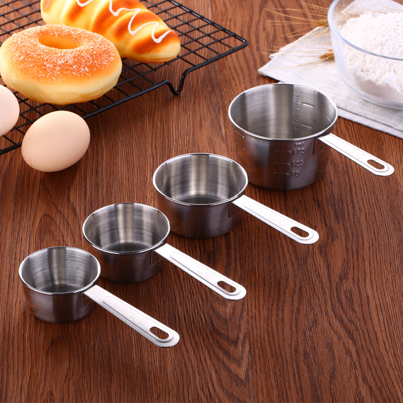 2 Stuks Rvs Koffie Maatschepje 1/8 Cup 30Ml Maatlepel Lepel Voor