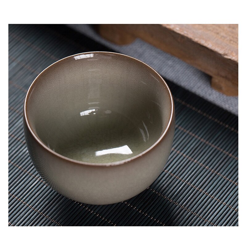 Chinese Handmade Ceramic Tea Cup, Kung Fu Tea Set, Vintage Style