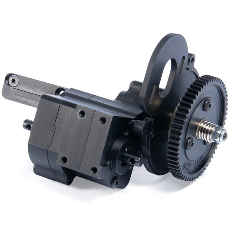 Metal CNC Chassis / Gear Box Transfer Case Center Gearbox Transmission Case 2 Speed for 1/10 Axial SCX10 Wraith 90018 RC Crawler