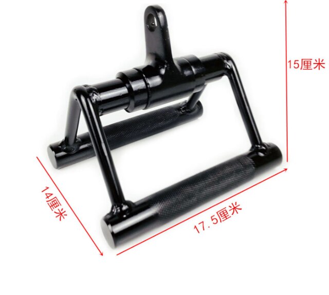 V-shaped handle big bird fitness equipment sitting posture rowing back strength training T bar rowing handle: 7