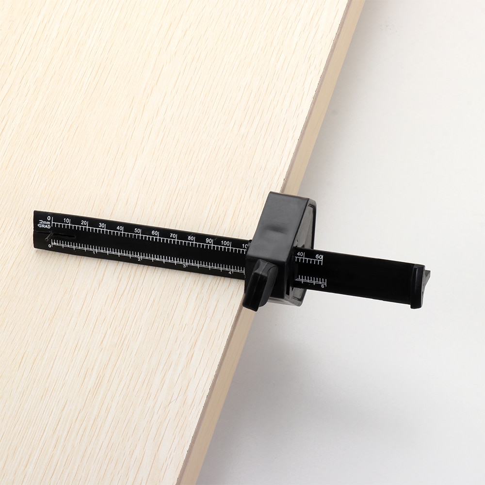 1pc 6" 0-150mm Carpentry Woodworking DIY Manual Parallel Scriber Mortise Marking Gauge With Scale Adjustable Screw