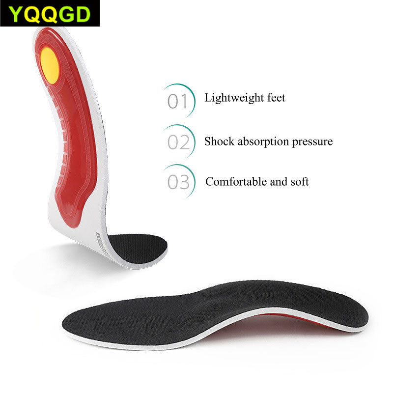 1Pair flat feet orthotic insoles arch support orthopedic inserts Plantar Fasciitis,Feet Pain,Pronation for Men and Women