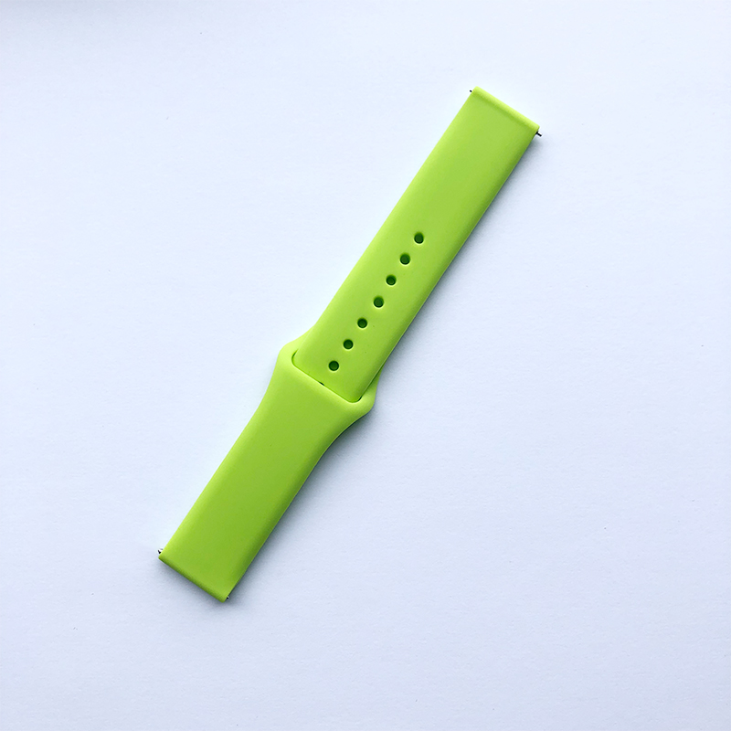 Pasek z miękkiego silikonu dla Garmin Vivoactive 3 HR Venu część wymienna inteligentnego zegarka bransoletka sportowa dla garmin forerunner 645 zespół muzyczny: green