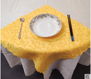Serviettes de table, serviettes, tapis de table, lingettes, gobelets, restaurants occidentaux, chiffons pliants, plateaux à thé, serviettes, 10 pièces: Rouge