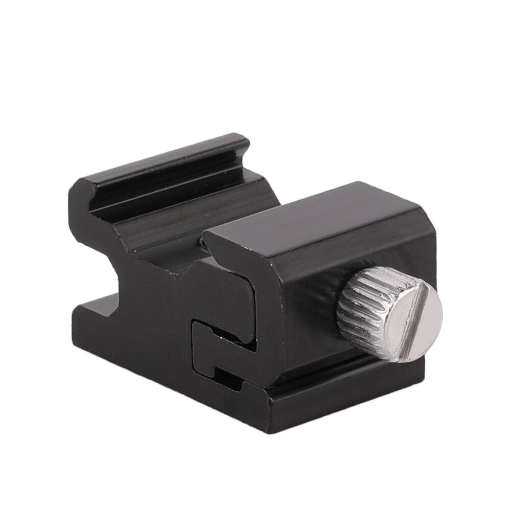 Trípode monopié Zapata de cámara para adaptador de soporte de Flash con tornillo de trípode de 1/4 "-20