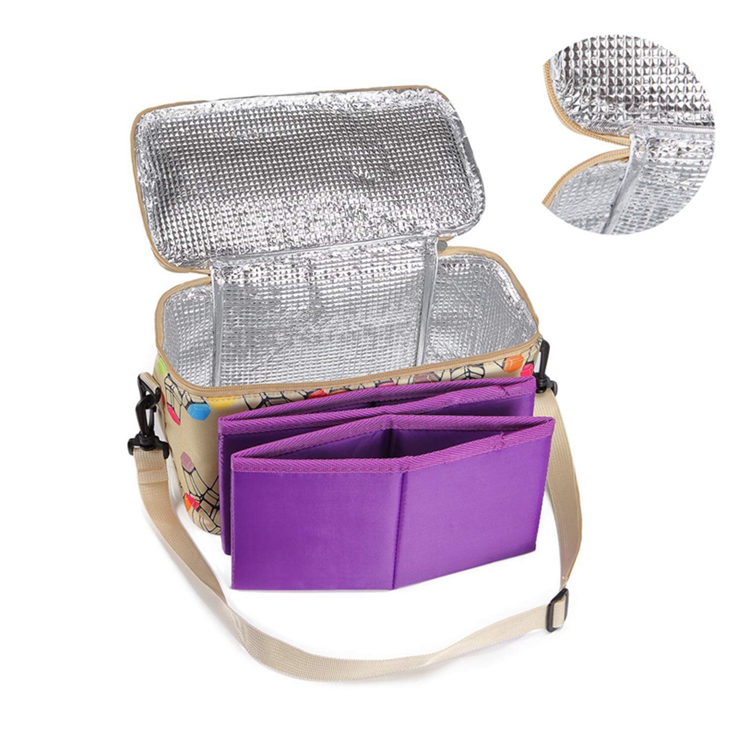 marqueur stylo porte-étui pour 120 marqueurs organisateur multifonctionnel fermeture éclair stockage sac de transport avec motif