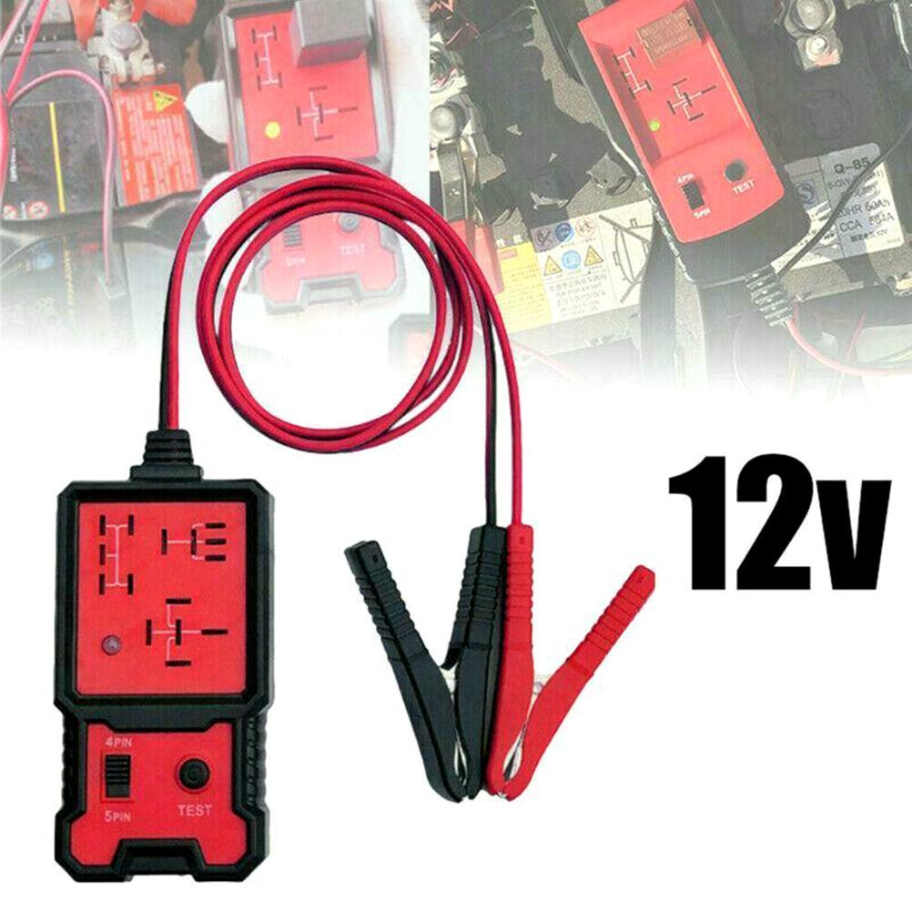 Automotive Relay Tester 12V Electronic Relay Tester Automotive Battery Checker Auto Tool