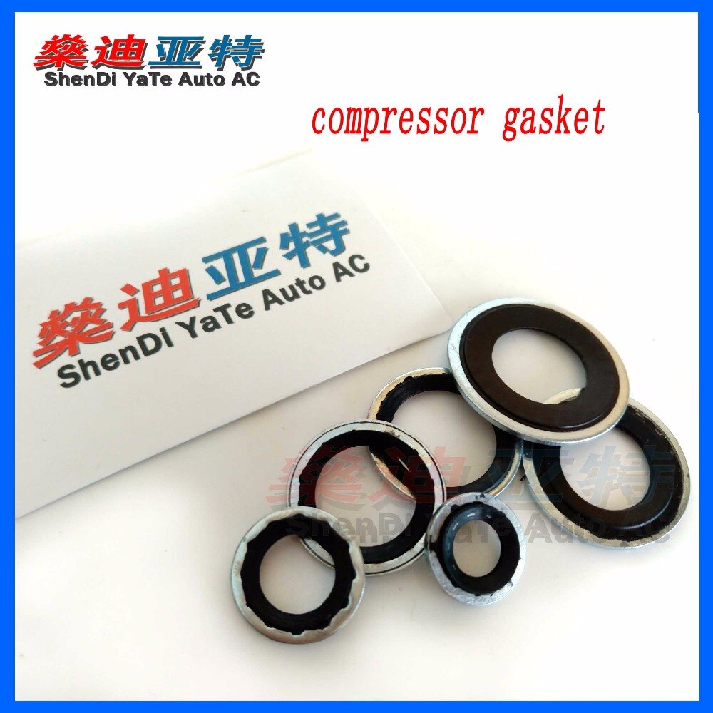 ShenDi YaTe Auto AC Car / Automotive Air Conditioning Compressor Gasket O-Ring Repair Seals for V5 compressor (30pcs / set)